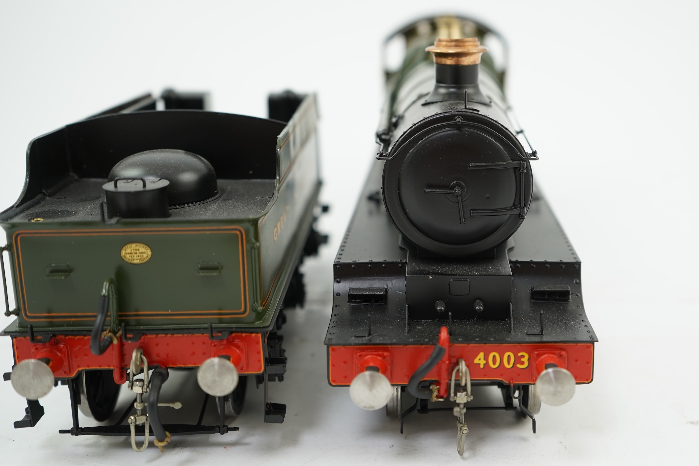 A Gauge One model of GWR Star Class, Lode Star 4003, 4-6-0 tender locomotive, constructed, painted and lined to a very high standard, with a high level of detail, powered for two rail operation.